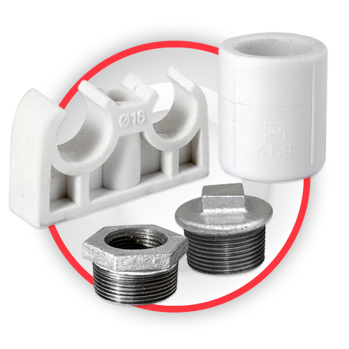 لوله و اتصالات در فروشگاه خانه مطبوع گیل