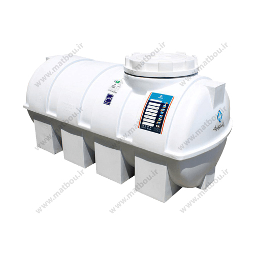 مخزن 700 لیتری افقی تک لایه پلاستونیک