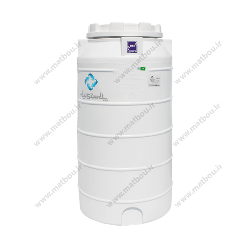 مخزن 350 لیتری عمودی تک لایه پلاستونیک