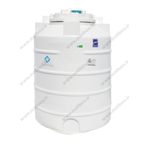 مخزن 800 لیتری عمودی بلند تک لایه پلاستونیک