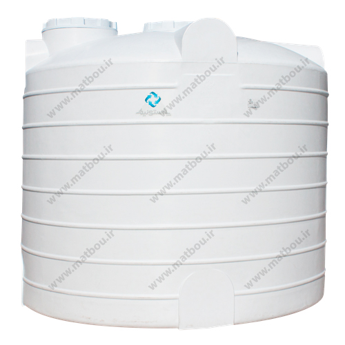 مخزن 10000 لیتری عمودی تک لایه پلاستونیک