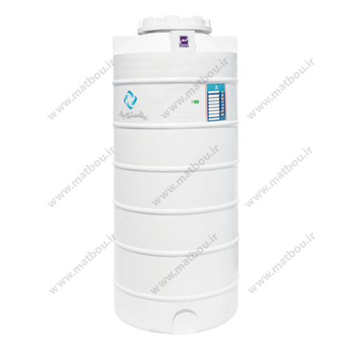 مخزن 1000 لیتری عمودی بلند سه لایه پلاستونیک