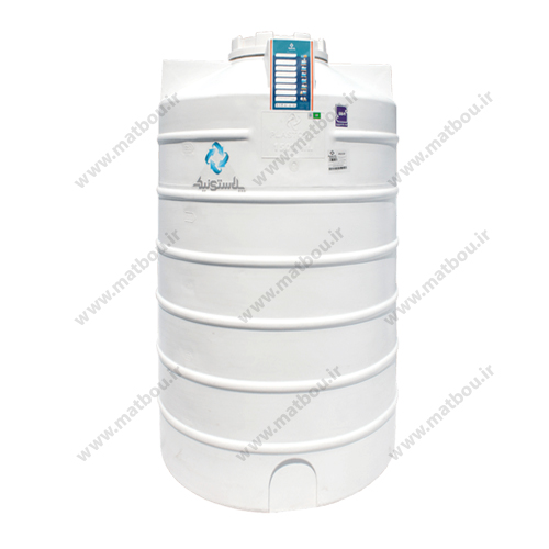 مخزن 1500 لیتری عمودی بلند سه لایه پلاستونیک