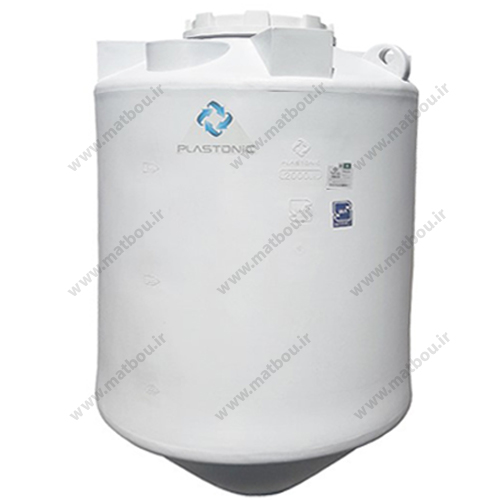 مخزن قیفی 5000 لیتری سه لایه پلاستونیک