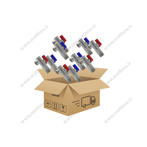 پک 60 عددی شیر پیسوال فیلتر دار 1/2 * 1/2 ریابی