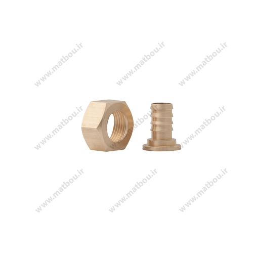 مهره الیو 3/4 برنجی شیوان